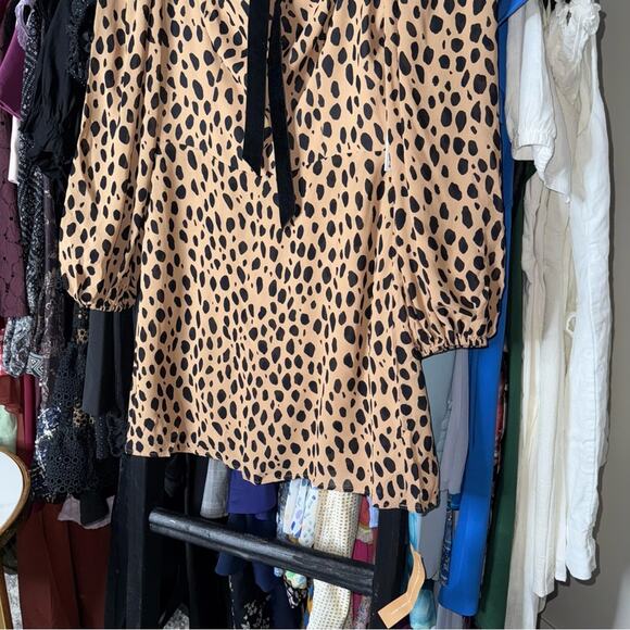 Reformation Terri Dress in Bobcat Romantic Soft Girl - Picture 6 of 17